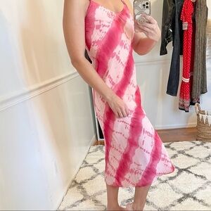 Y2K Vintage Silk Midi Slip Dress 2